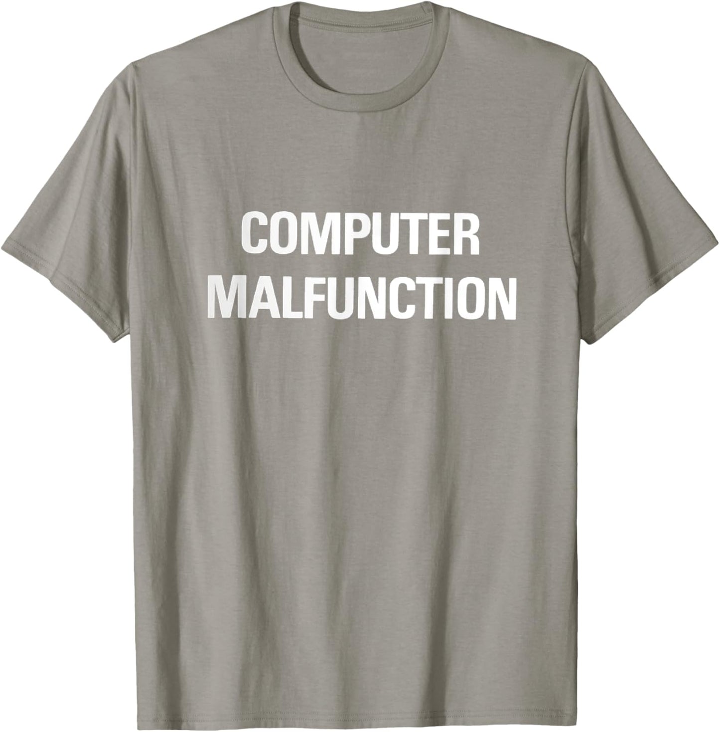 Computer Malfunction Shirt Crazy AI Revolt T-Shirt - T-Shirt | Sand