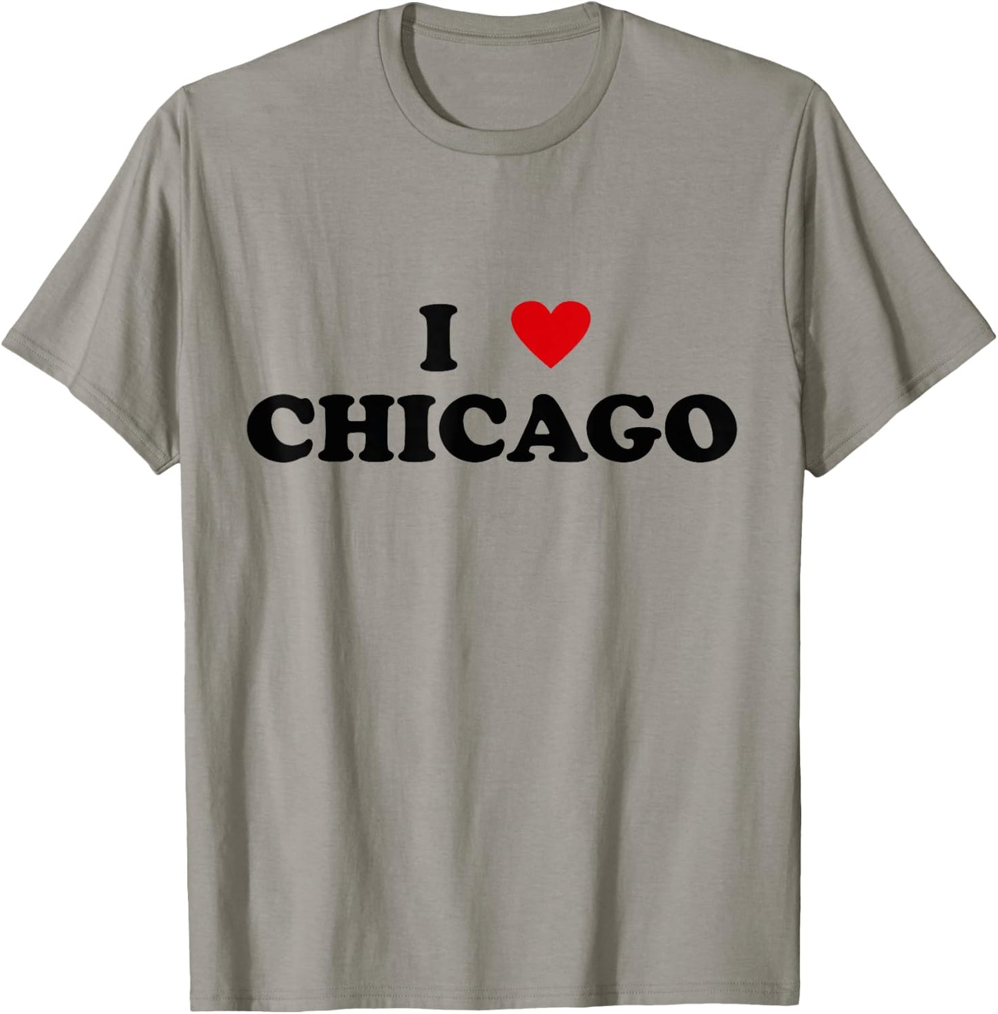 I Heart USA City - I Love Chicago T-Shirt - T-Shirt | Sand
