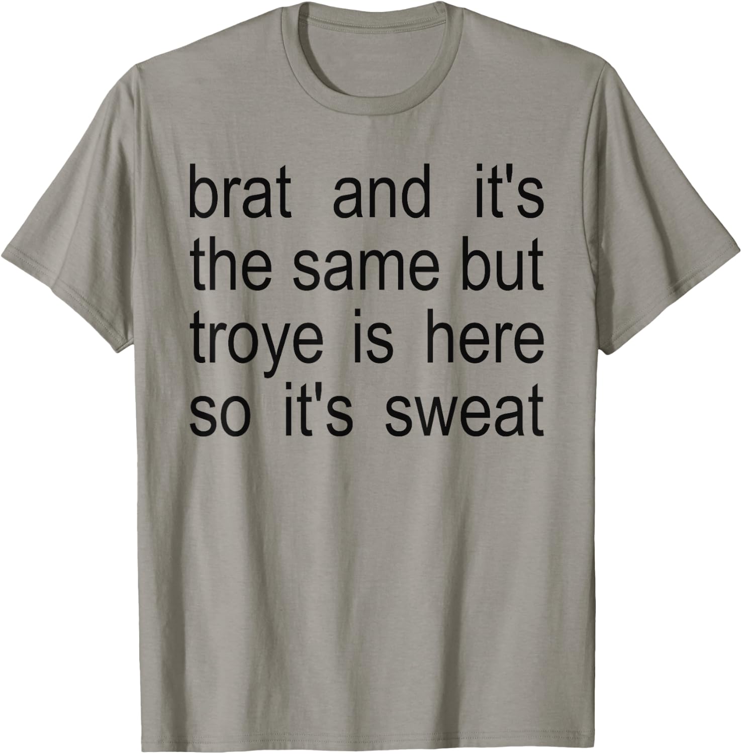 Sweat Tour Lover - Sweat Brat Green T-Shirt - T-Shirt | Sand