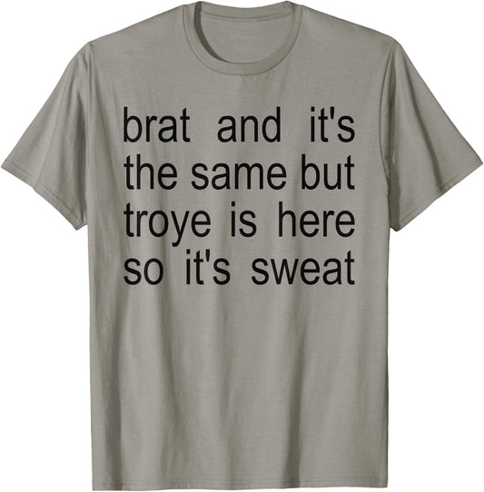 Sweat Tour Lover - Sweat Brat Green T-Shirt - T-Shirt | Sand