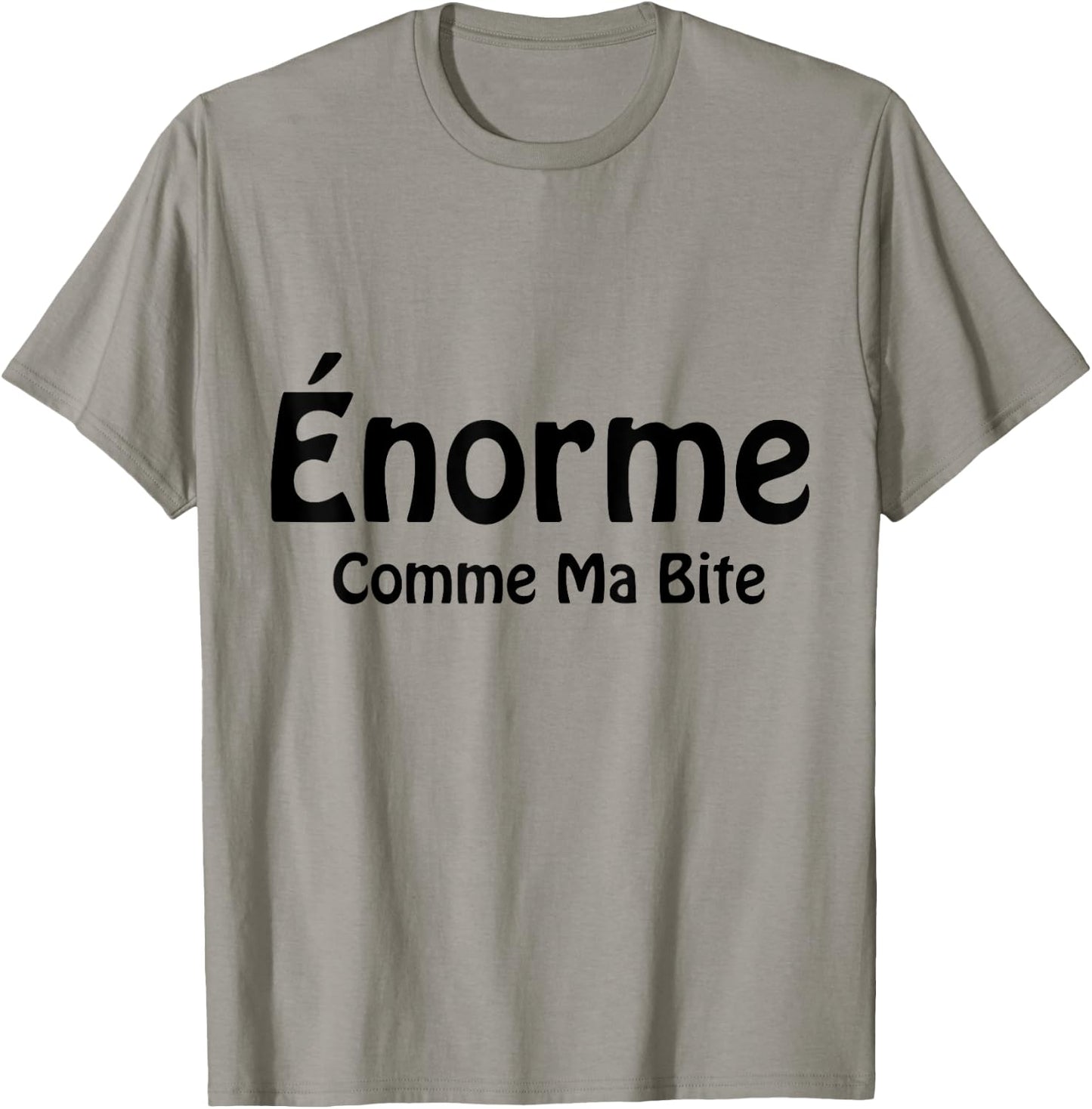 Huge Like My Humor Bold Friend Funny Message , white, S T-Shirt - T-Shirt | Sand
