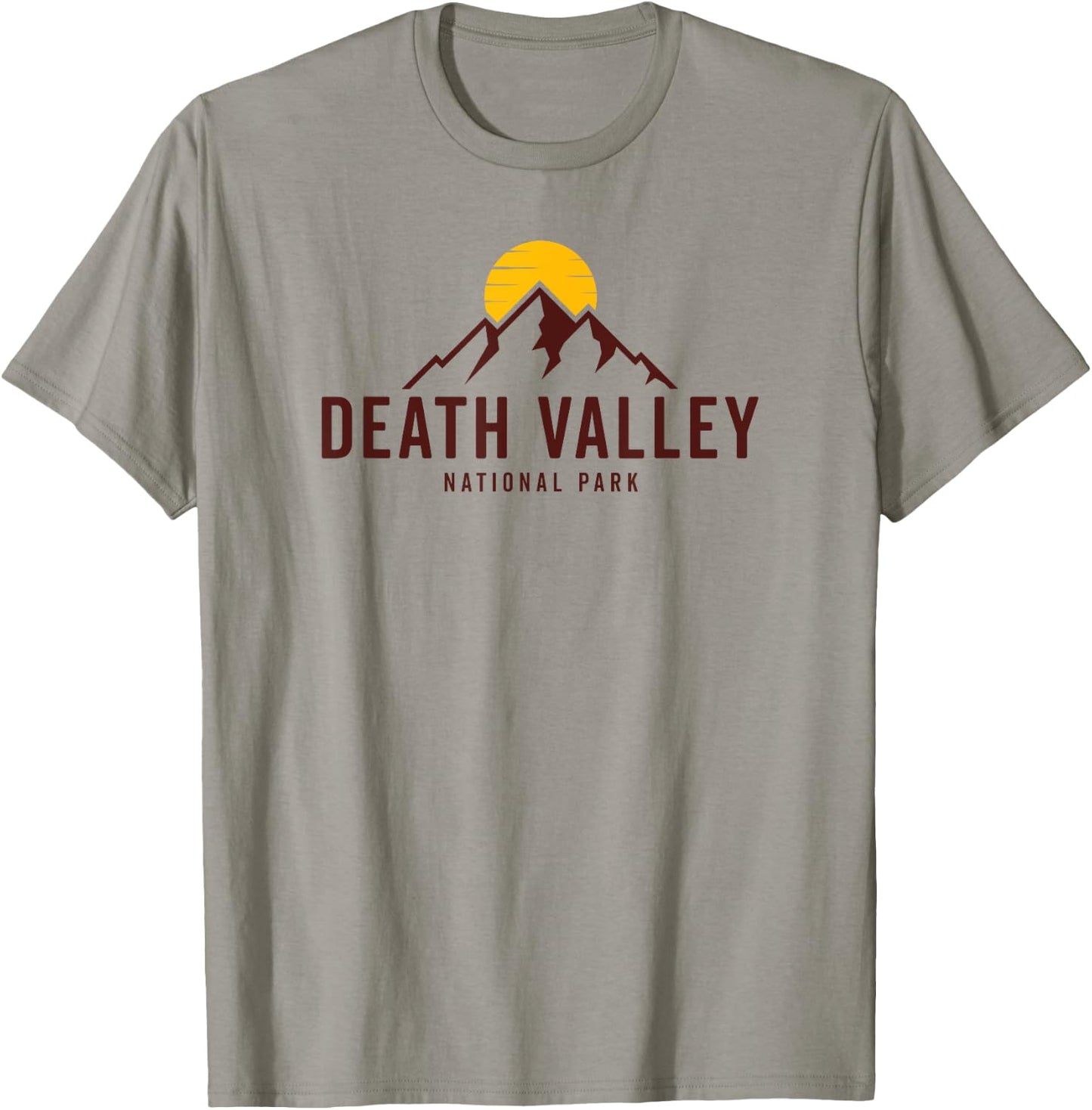 Death Valley National Park Souvenir Retro Sunset Hiking T-Shirt - T-Shirt | Sand