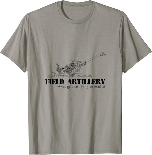 Field Artillery T shirt T-Shirt - T-Shirt | Sand
