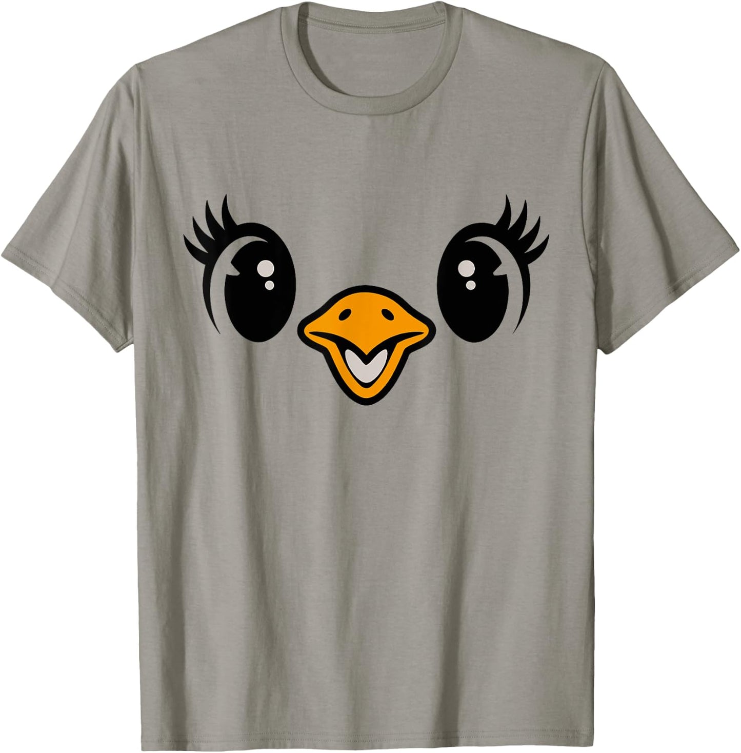 Halloween Chick Face Costume Kids Cute Baby Chicken T-Shirt - T-Shirt | Sand