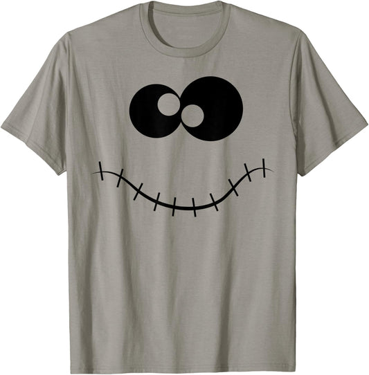 Halloween Ghost Shirt Costume (Ghost Face shirt) T-Shirt - T-Shirt | Sand