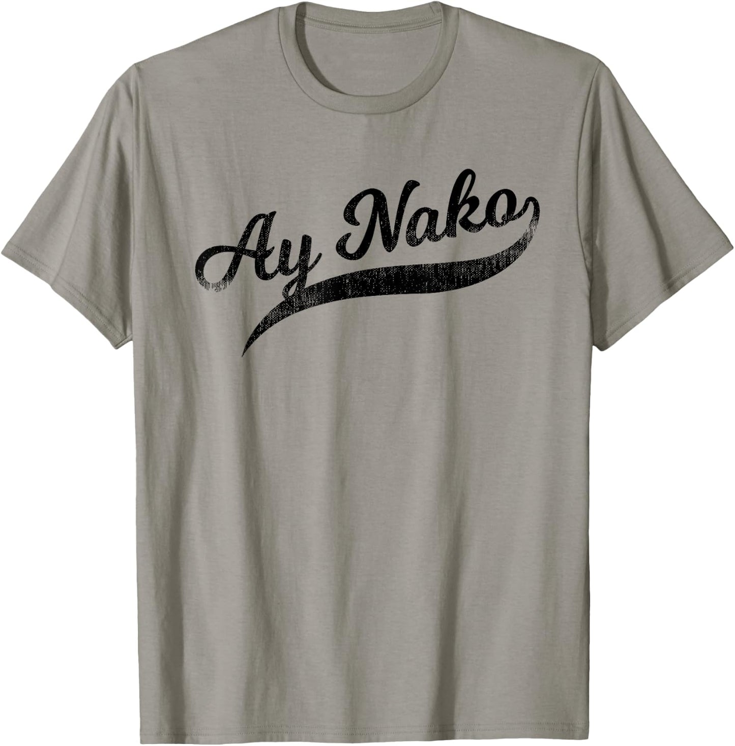 Funny Filipino - Ay Nako OMG Tail Script T-Shirt - T-Shirt | Sand