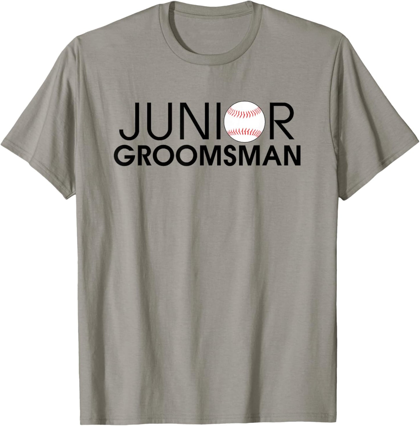 Junior Groomsman Baseball Wedding T-Shirt - T-Shirt | Sand
