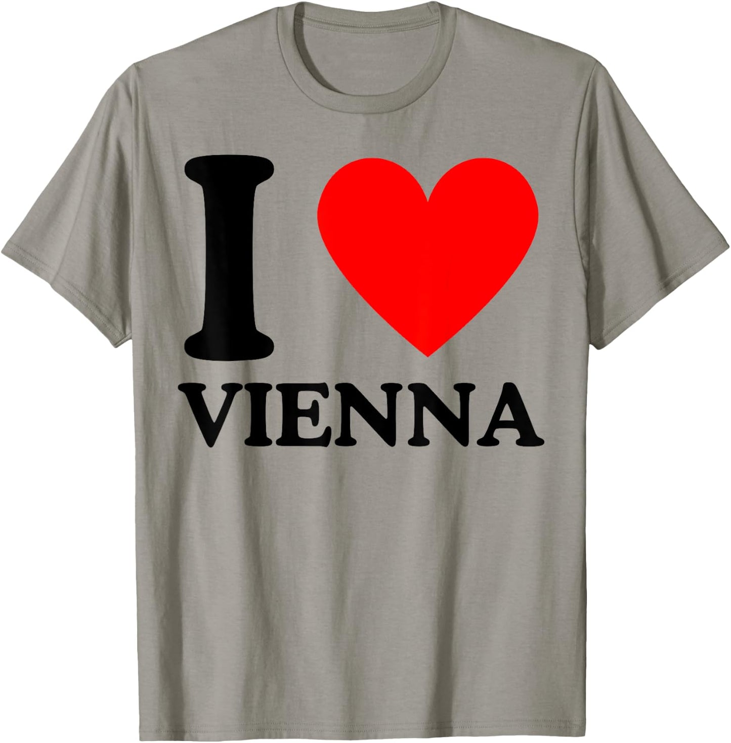 I Love Vienna - Ich liebe Wien T-Shirt - T-Shirt | Sand