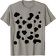 Dalmatian Dog Cool Halloween Group Couple Costume Men Women T-Shirt - T-Shirt | Sand