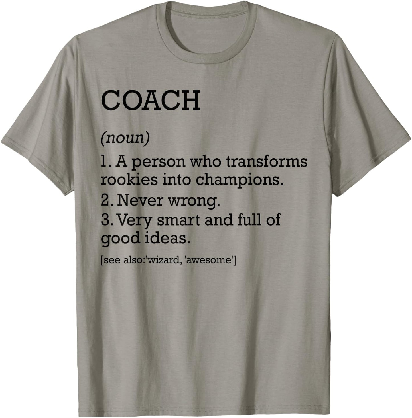 Coach Job Definition personnalisée Funny Coach T-Shirt - T-Shirt | Sand