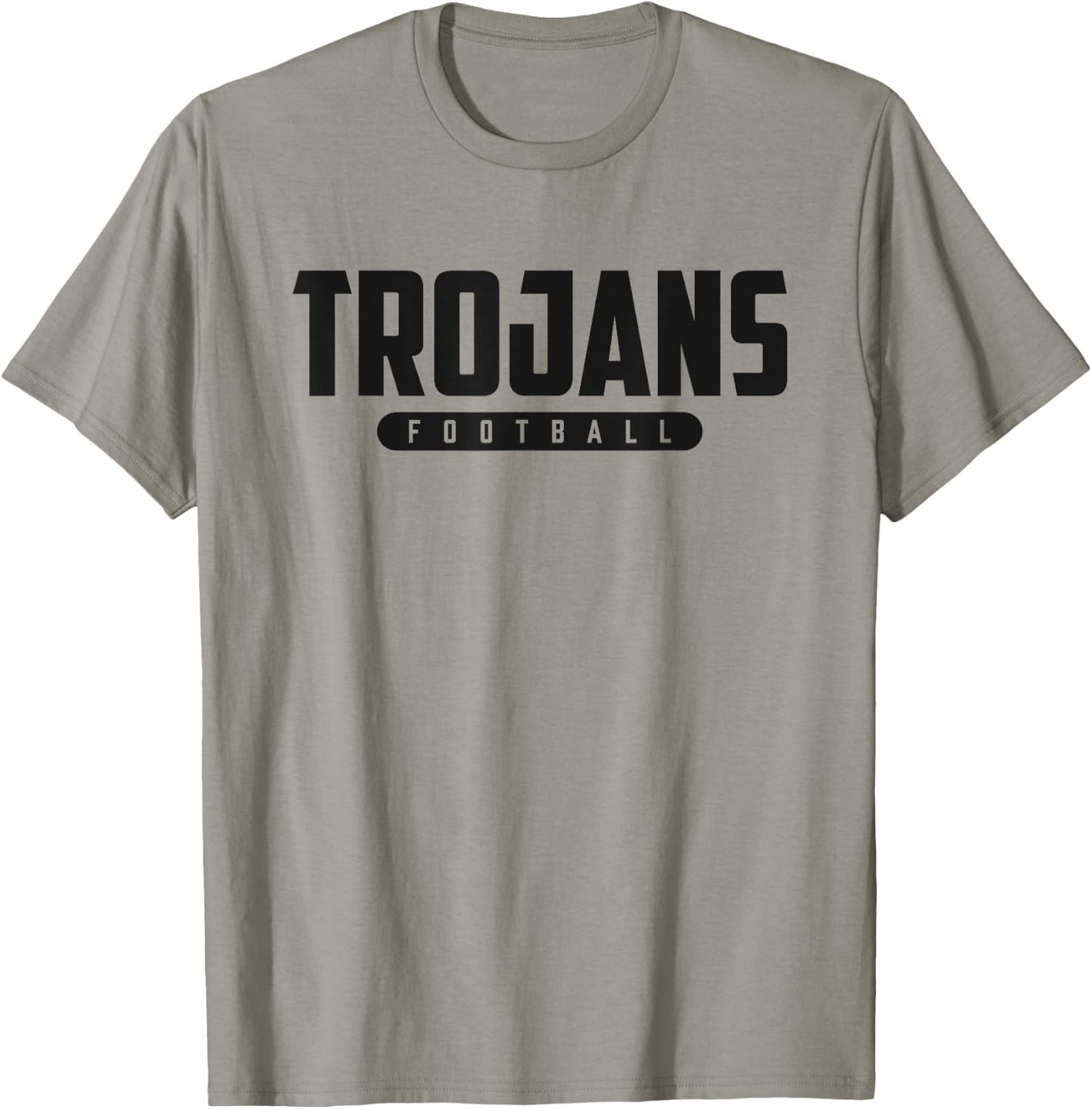 Green Sea Floyds Trojans Football T-Shirt - T-Shirt | Sand