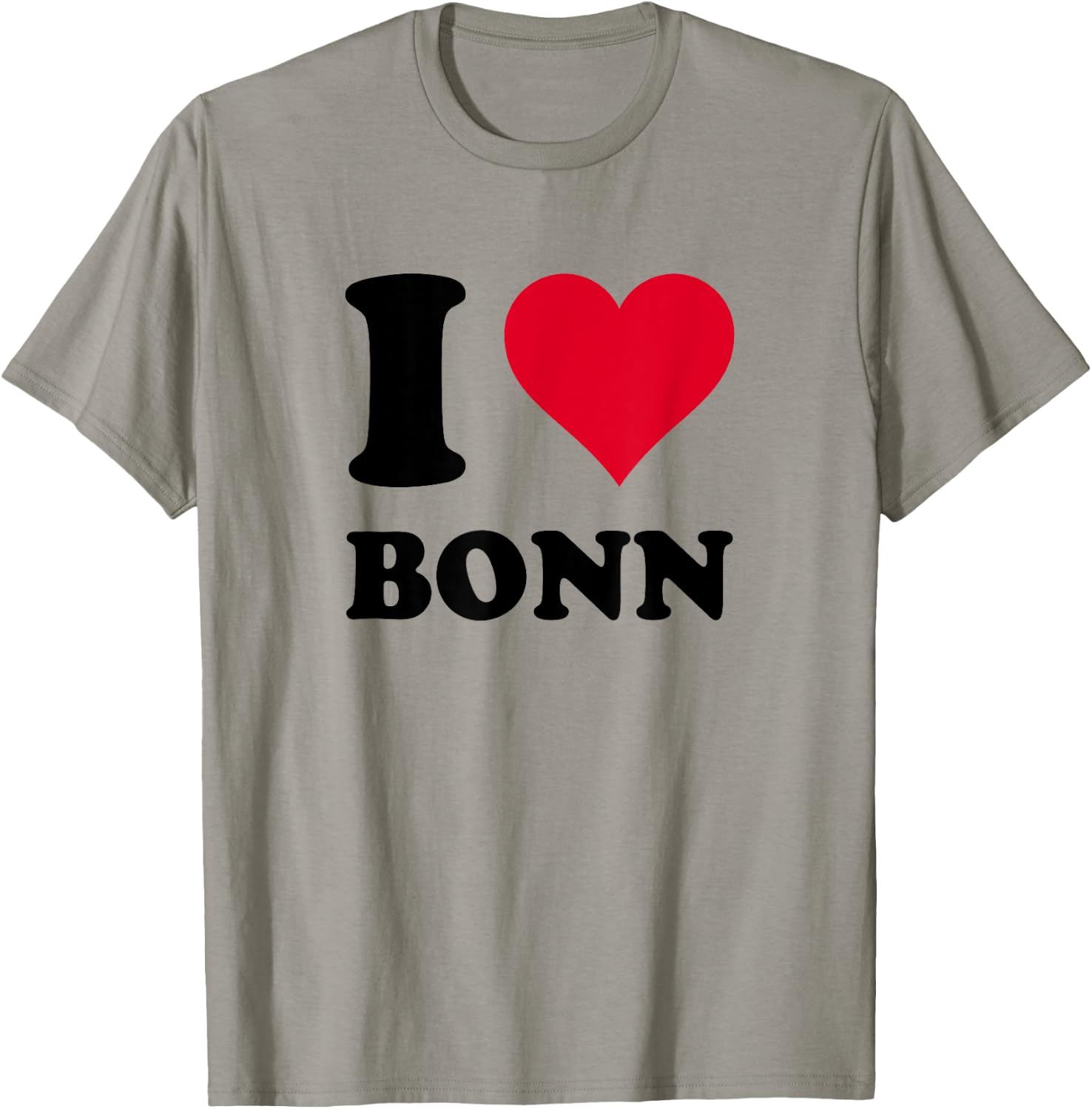 Ich Liebe Bonn T-Shirt - T-Shirt | Sand