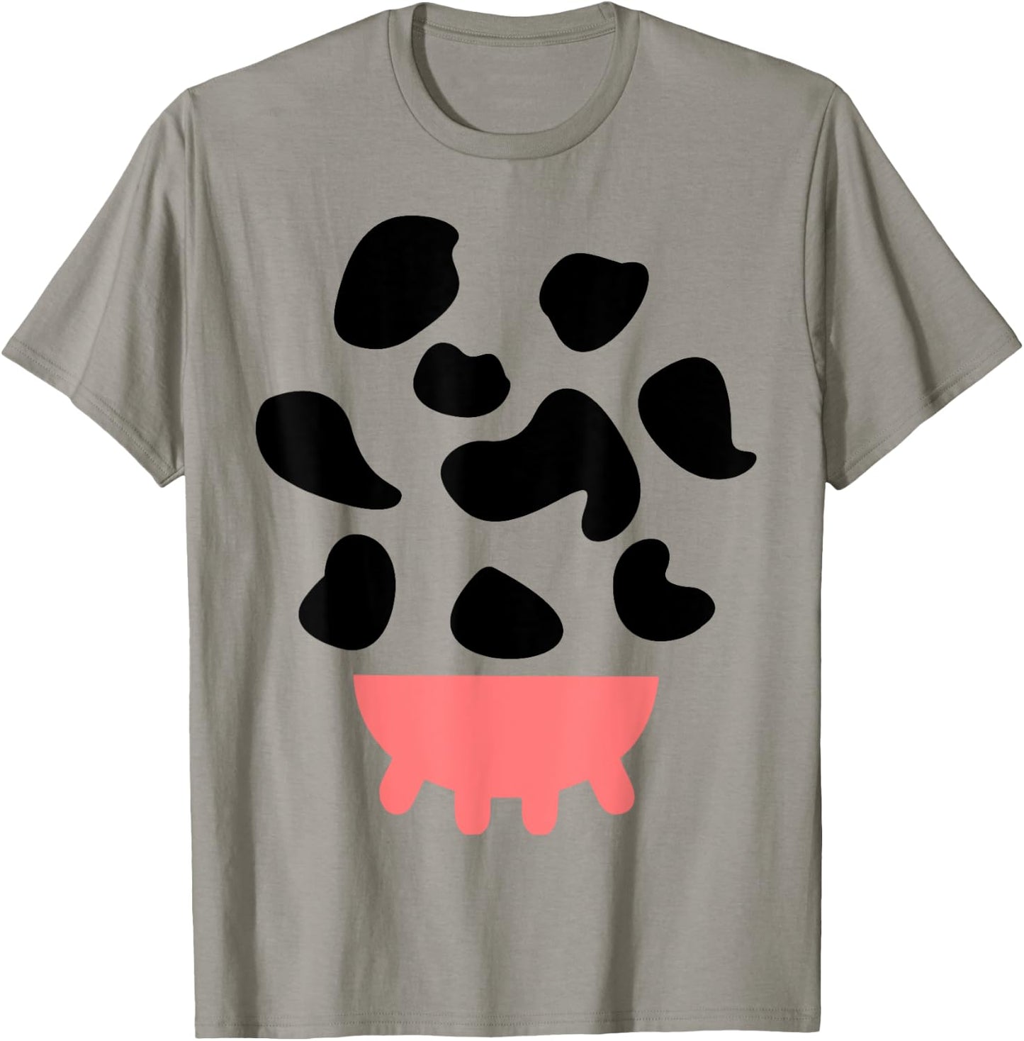 Cow costume udder cow spots stains carnival animal costume T-Shirt - T-Shirt | Sand