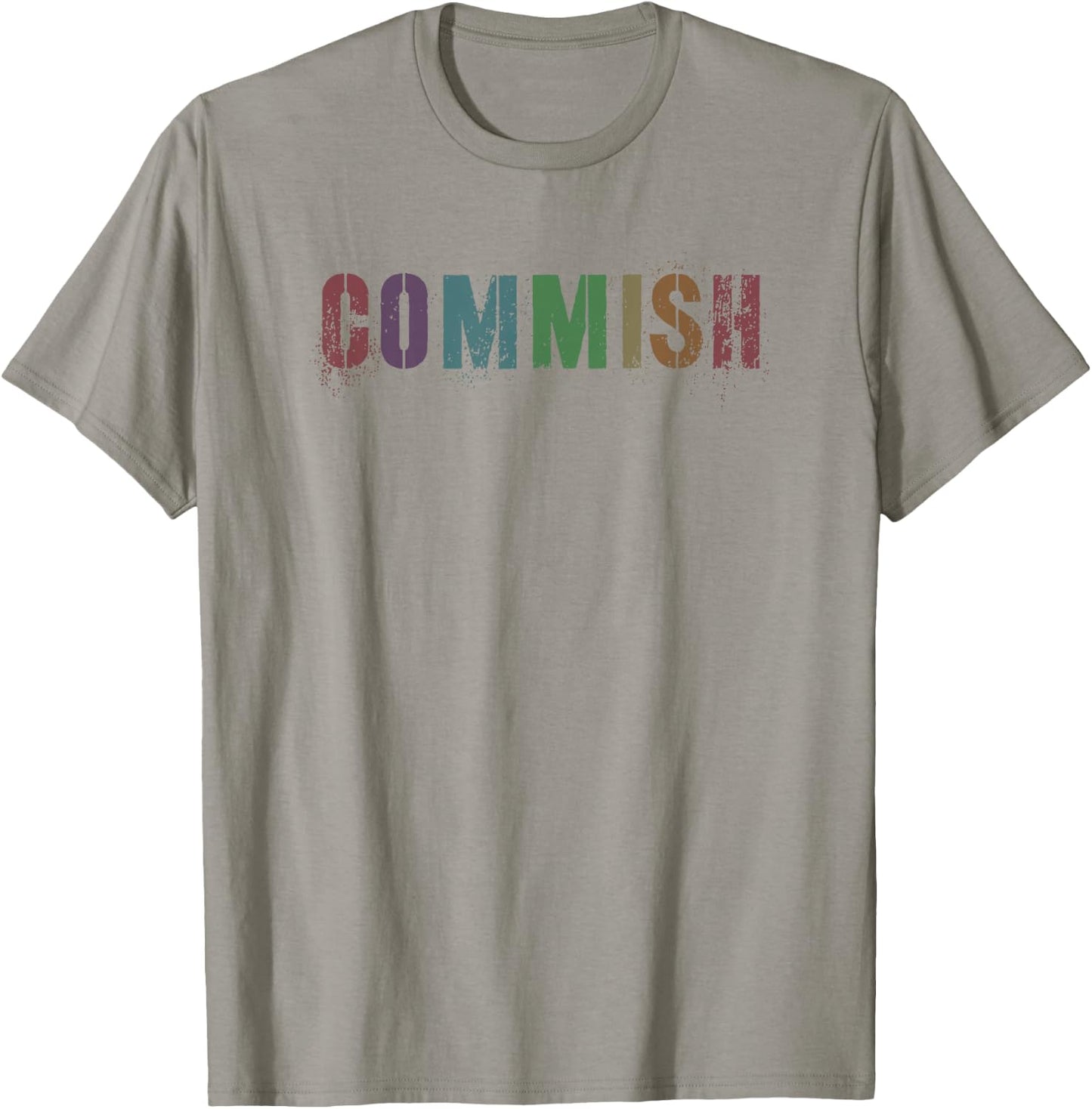 Vintage COMMISH Fantasy Football Commissioner Basketball T-Shirt - T-Shirt | Sand