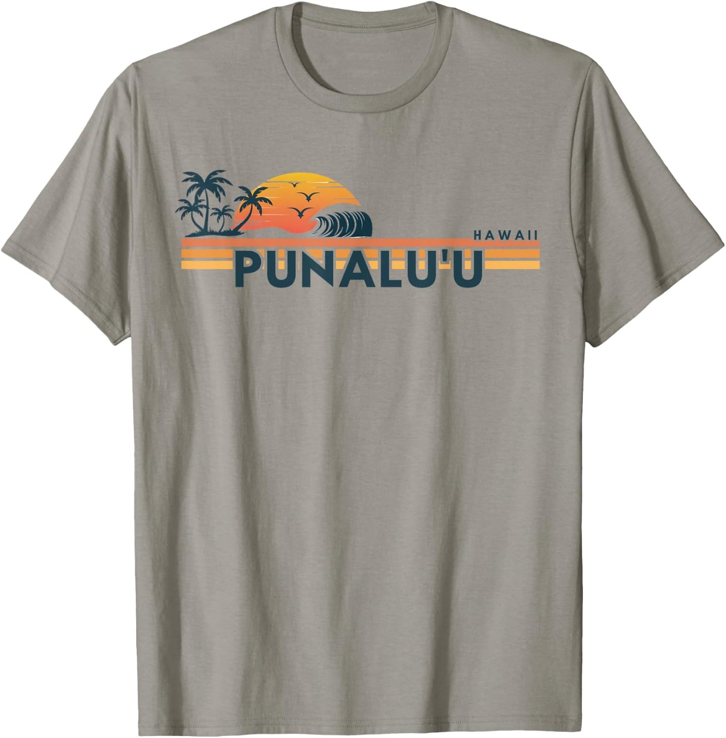 Punalu'u Beach Hawaii Men Women Retro Beach Summer T-Shirt - T-Shirt | Sand