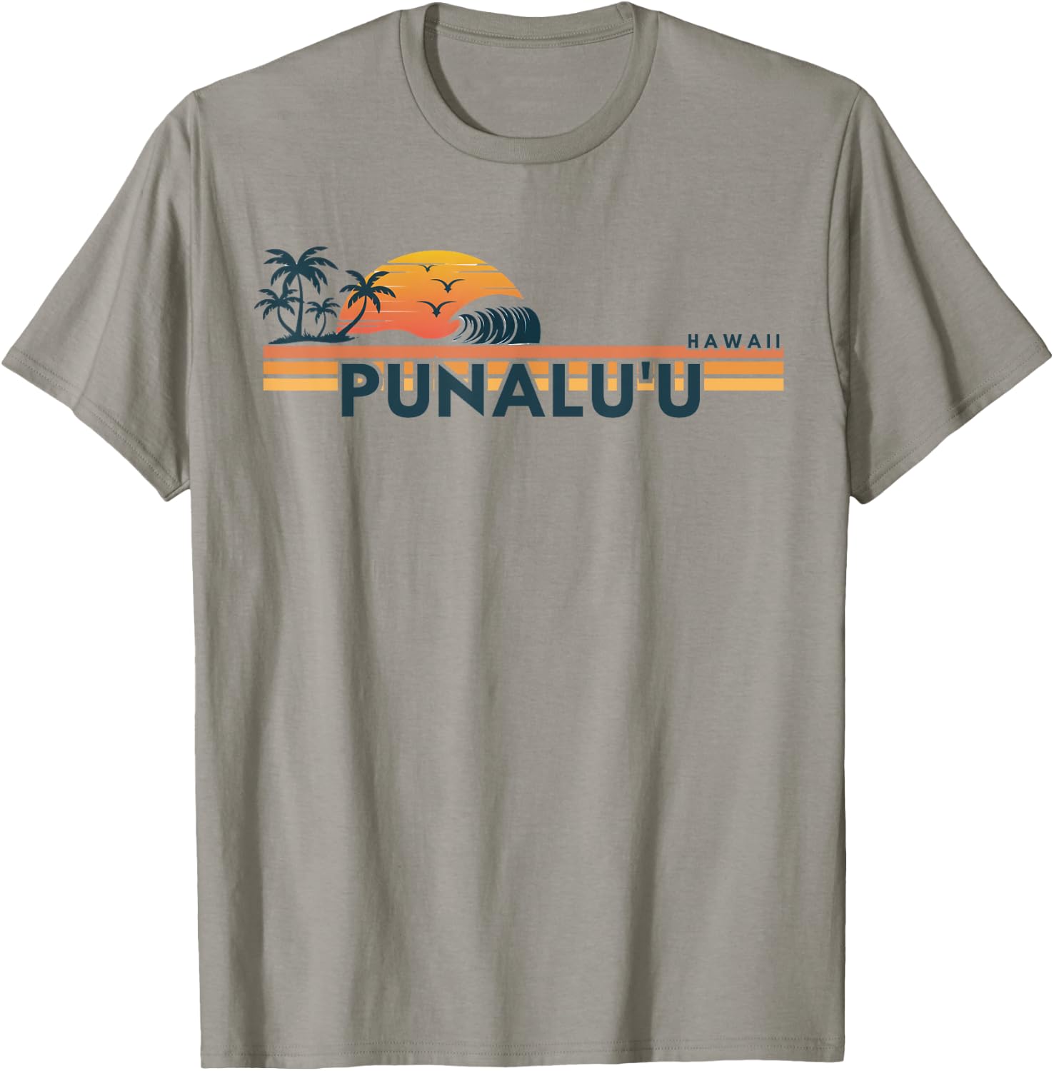 Punalu'u Beach Hawaii Men Women Retro Beach Summer T-Shirt - T-Shirt | Sand