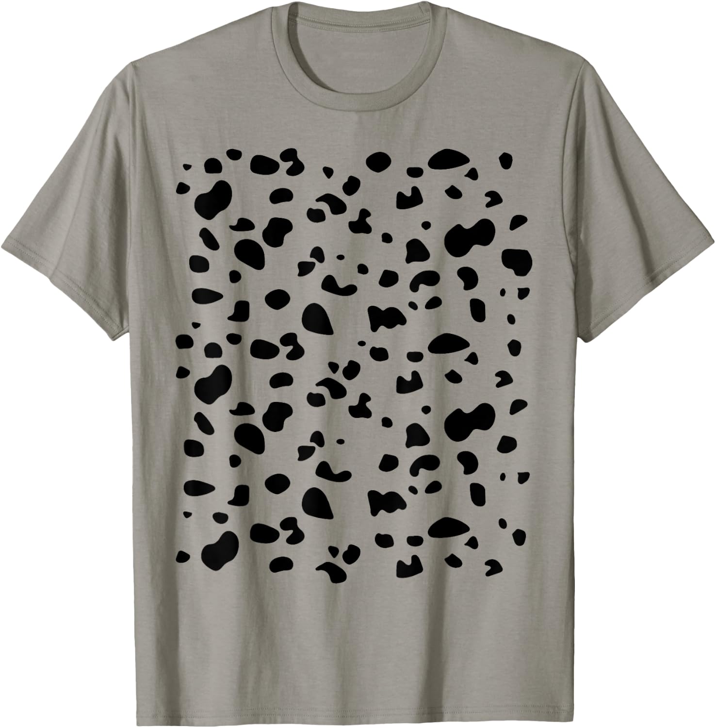 Dalmatian pattern on front and back costume halloween party T-Shirt - T-Shirt | Sand