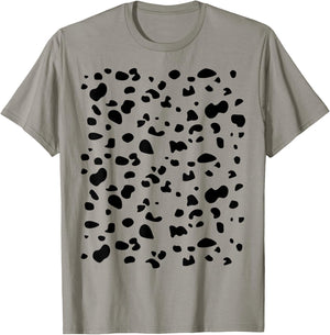 Dalmatian pattern on front and back costume halloween party T-Shirt - T-Shirt | Sand