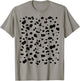 Dalmatian pattern on front and back costume halloween party T-Shirt - T-Shirt | Sand