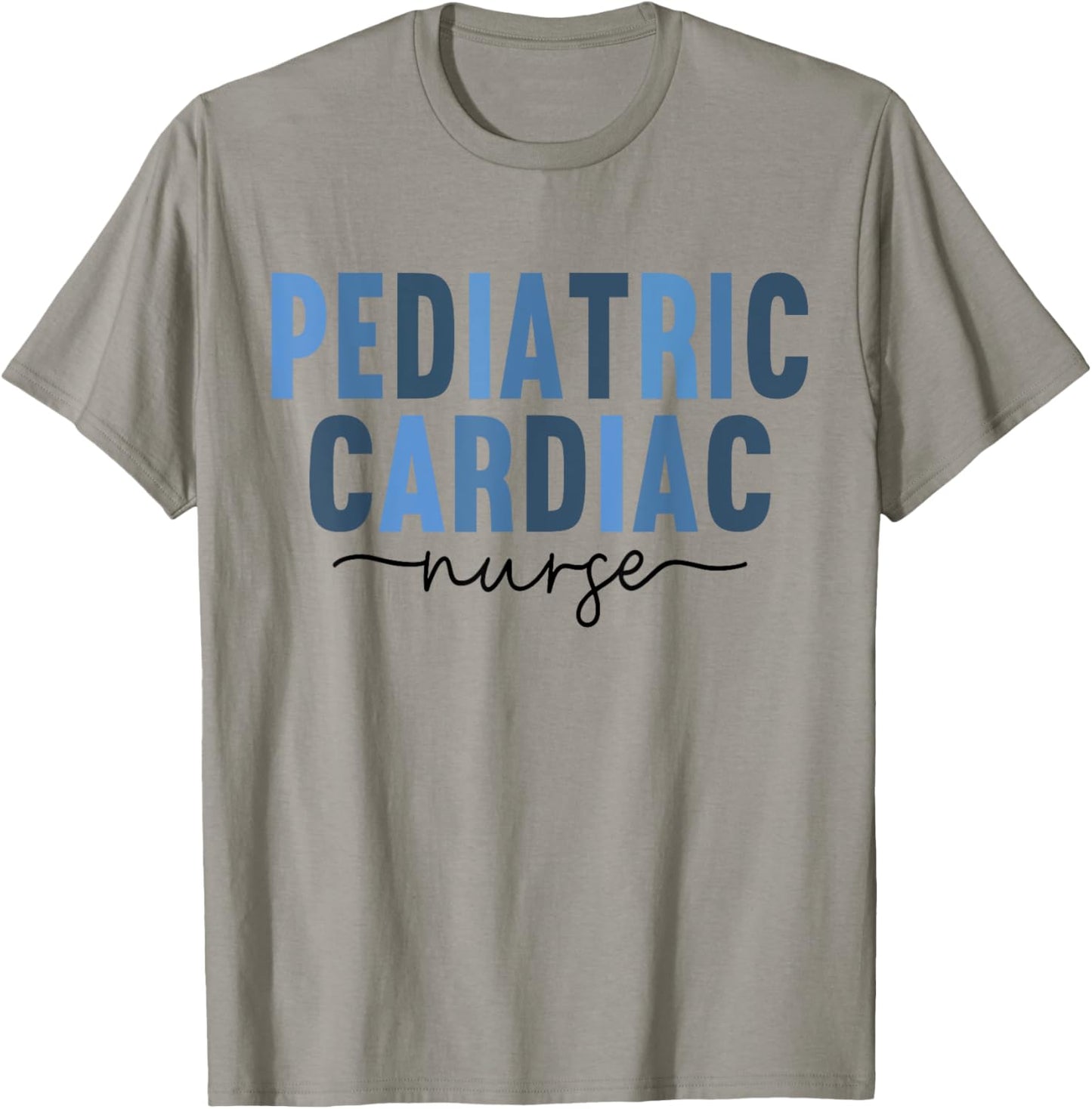 Peds Cardiac Nursing Pediatric Cardiac Nurse Cardiologist T-Shirt - T-Shirt | Sand