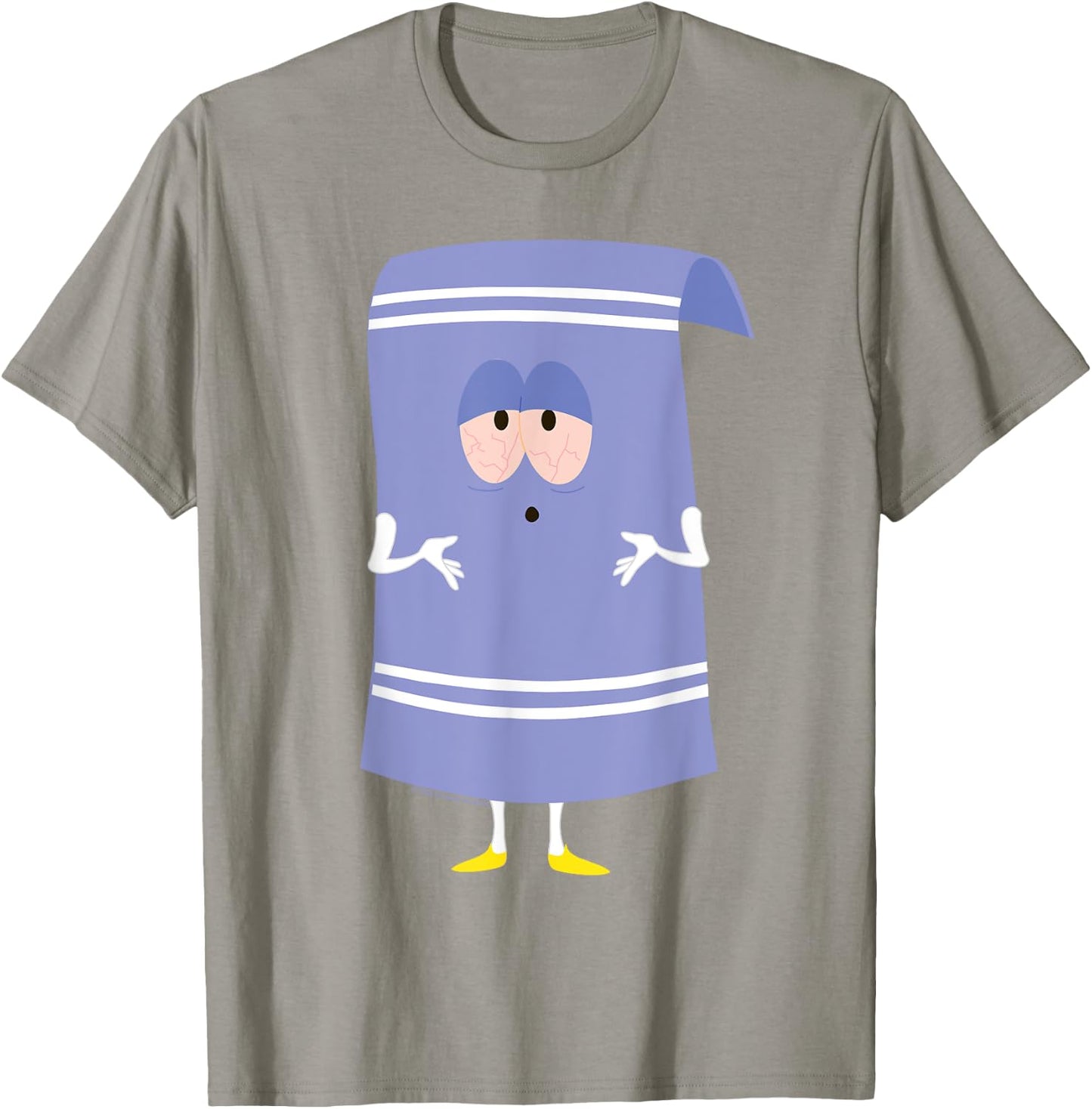 South Park Towelie Smile Face Halloween T-Shirt - T-Shirt | Sand