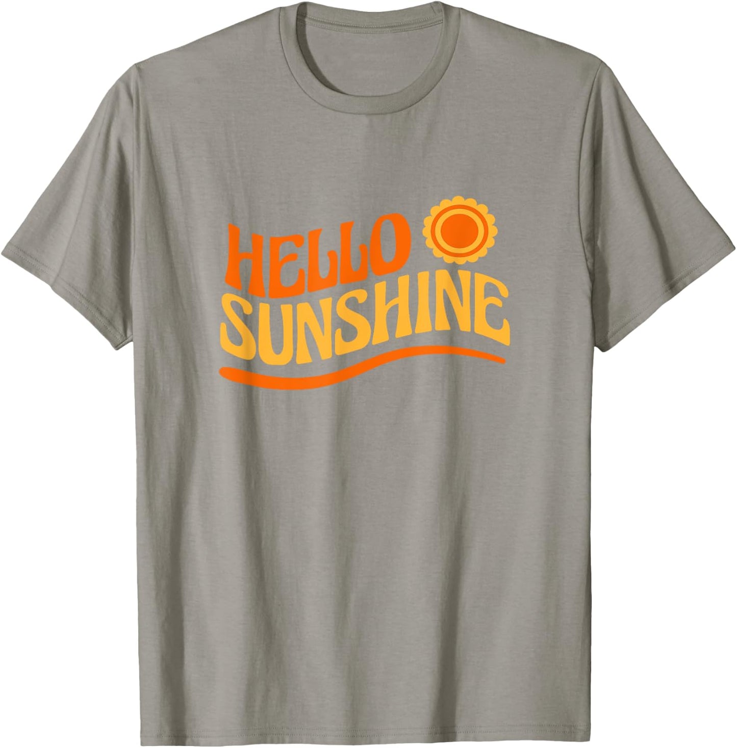 Hello Sunshine , white, S T-Shirt - T-Shirt | Sand