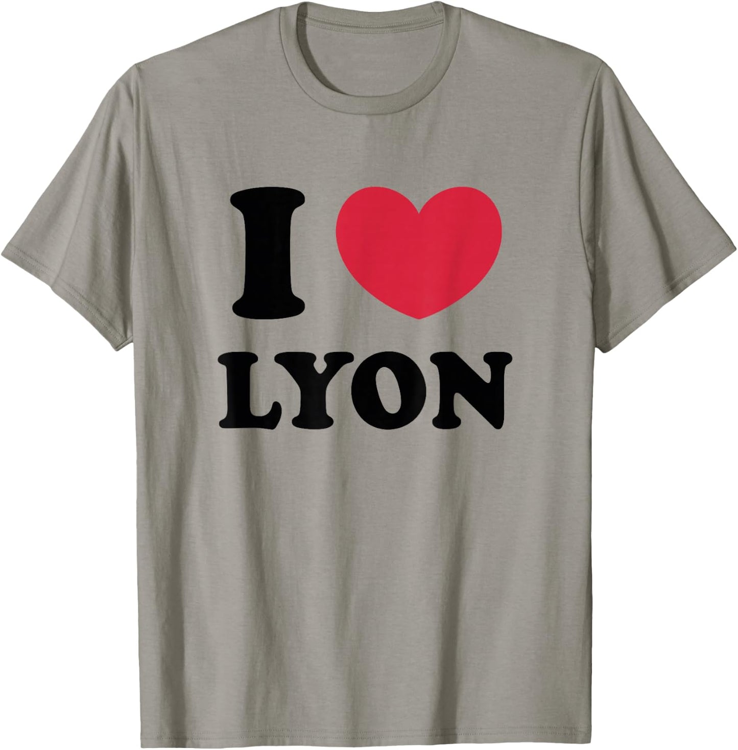 I Love Lyon , white, S T-Shirt - T-Shirt | Sand