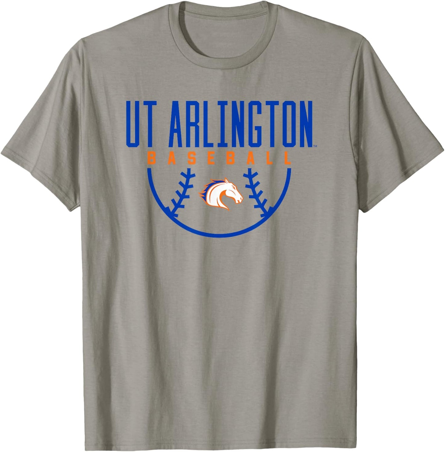 University of Texas at Arlington UTA Mavericks Baseball T-Shirt - T-Shirt | Sand