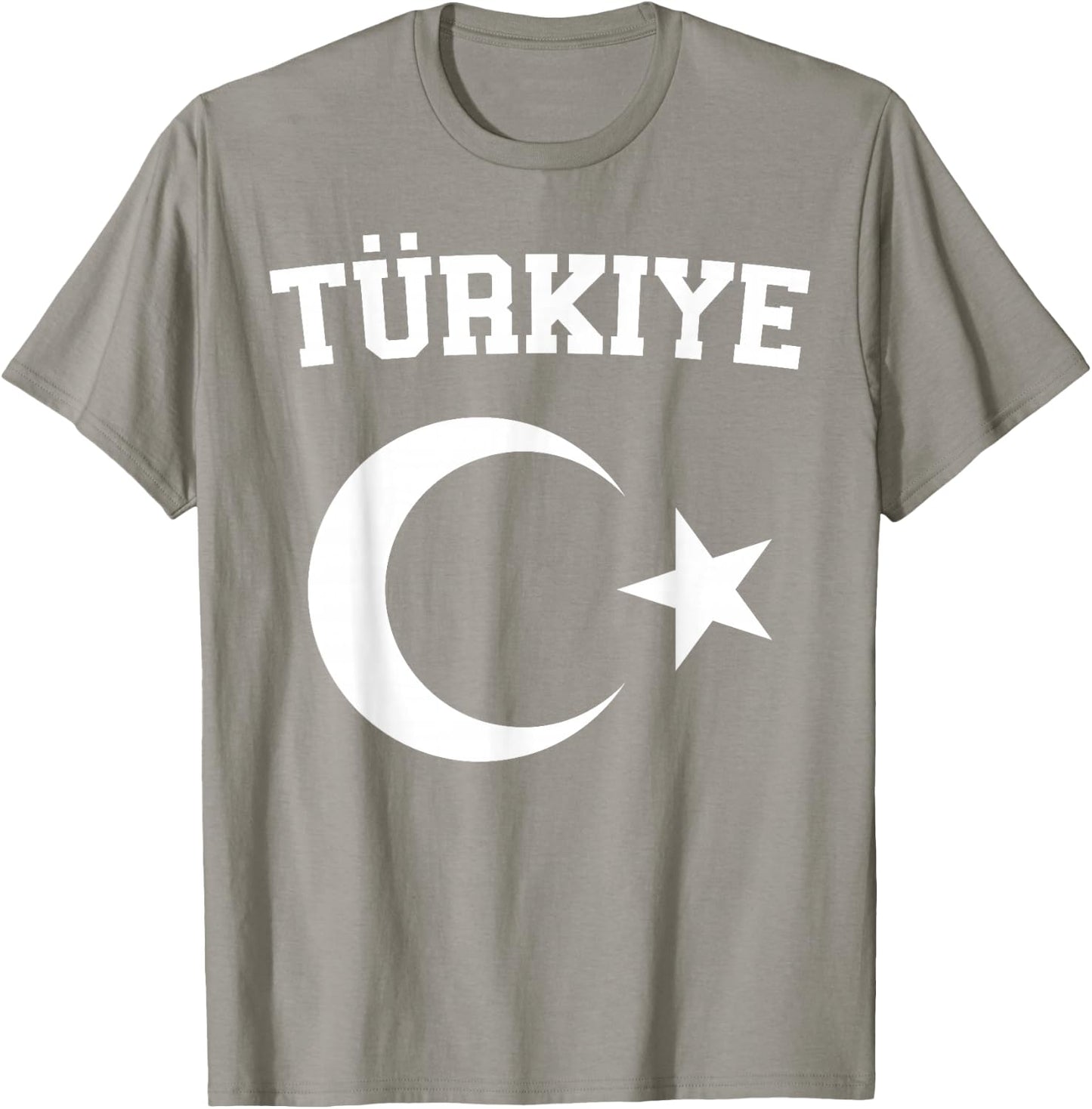 Turkish Flag Türkiye Bayragi Half Moon and Star Turkey , red T-Shirt - T-Shirt | Sand