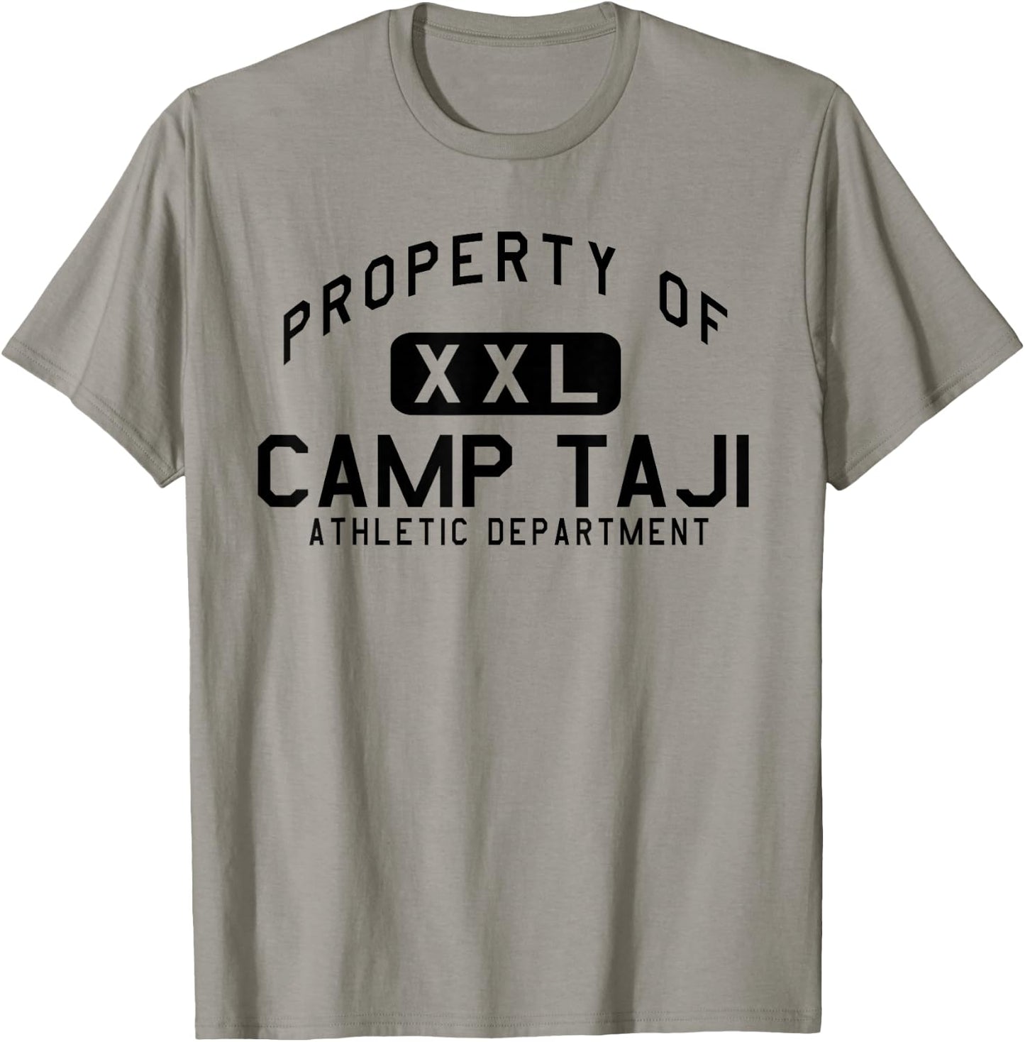 Property of Camp Taji Athletic Department T-Shirt - T-Shirt | Sand