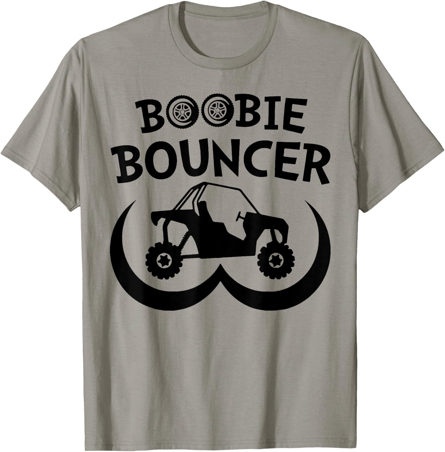 SXS UTV Boobie Bouncer T-Shirt - T-Shirt | Sand