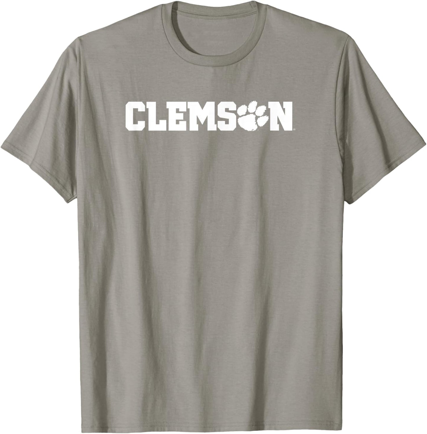 Clemson Tigers Classic Paw Orange Officially Licensed T-Shirt - T-Shirt | Sand
