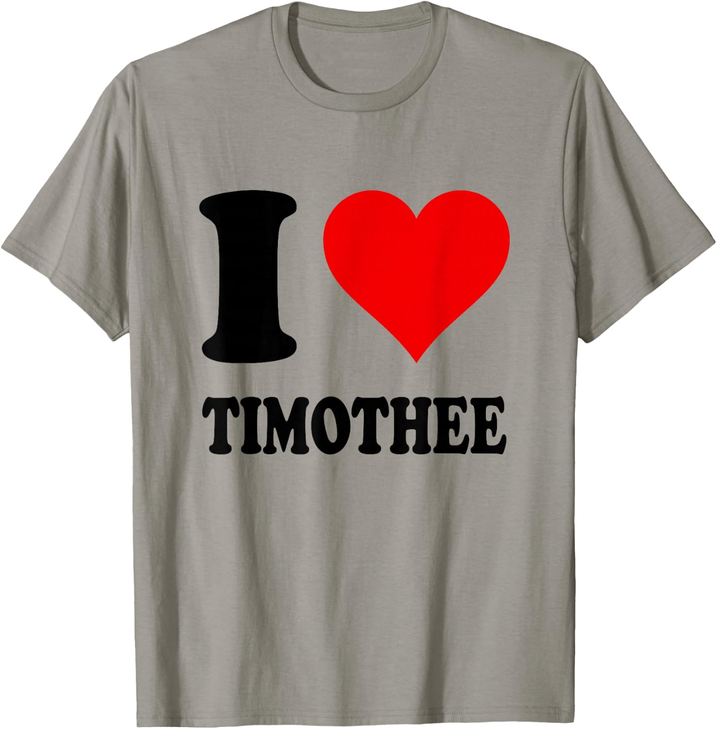 Ich Liebe Timothee T-Shirt - T-Shirt | Sand