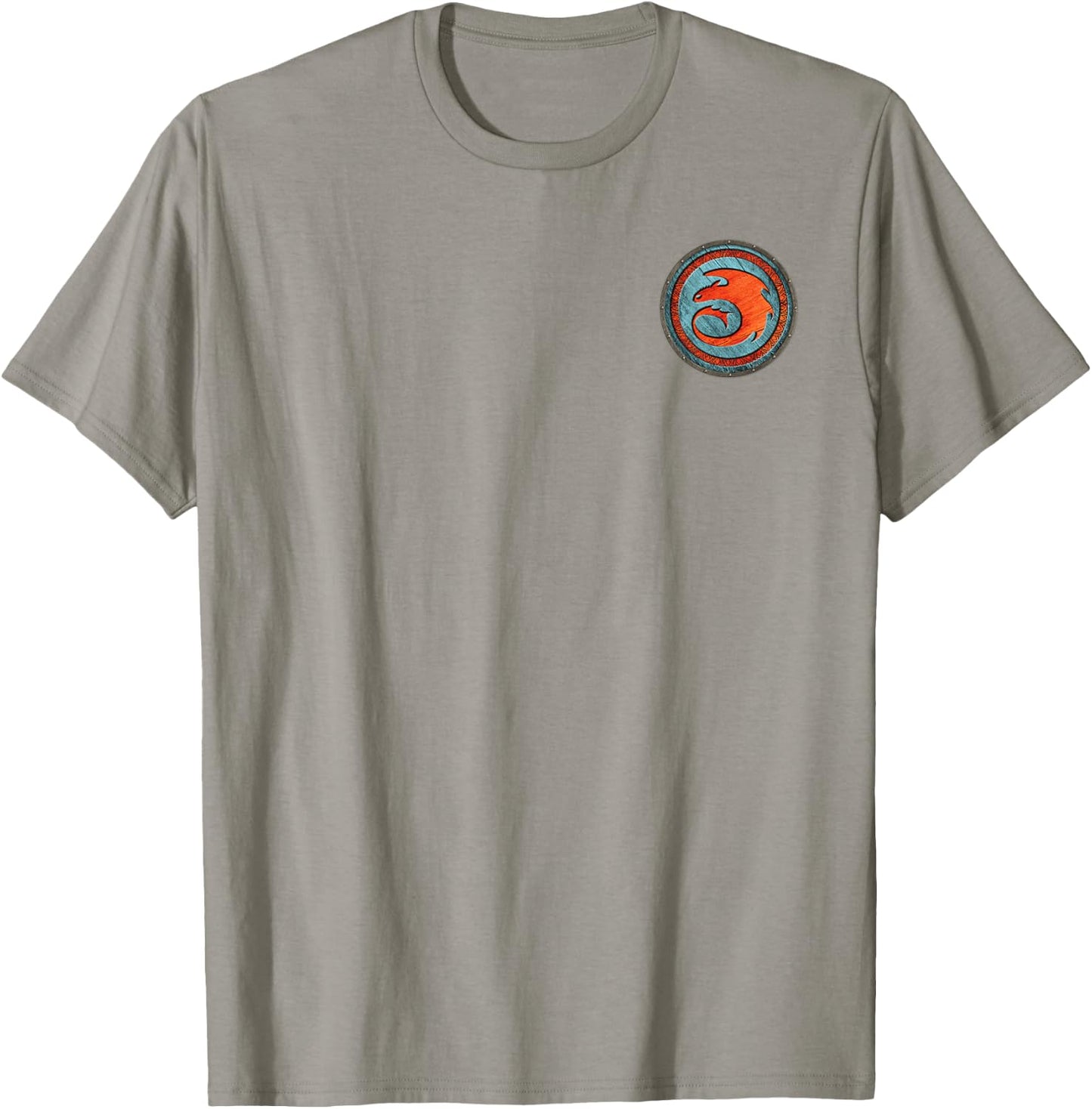 Universal Epic Universe Isle of Berk Viking Shield Two Sided T-Shirt - T-Shirt | Sand