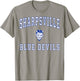 Sharpsville High School Blue Devils T-Shirt - T-Shirt | Sand