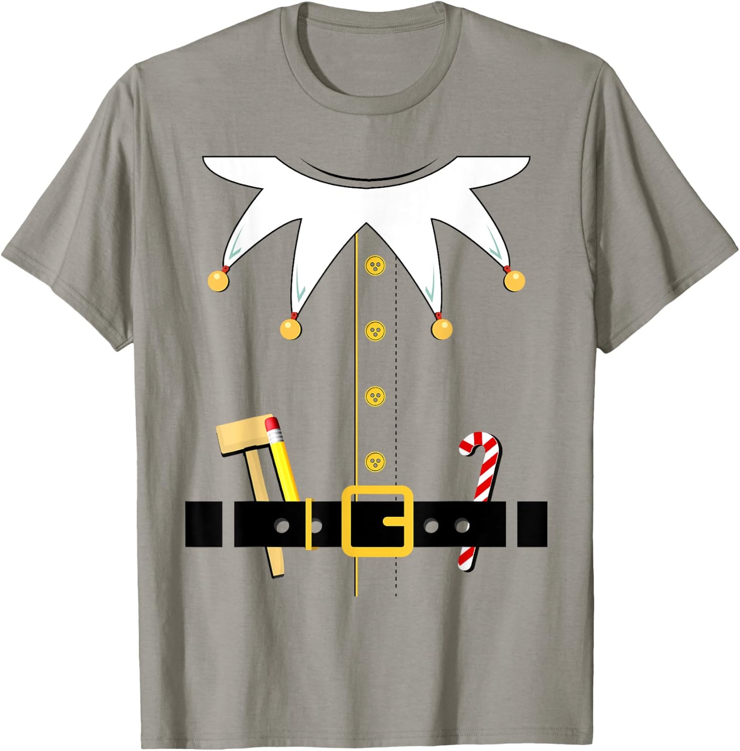 Elf Costume , Women, Boys, Girls, Kids, Youth T-Shirt - T-Shirt | Sand