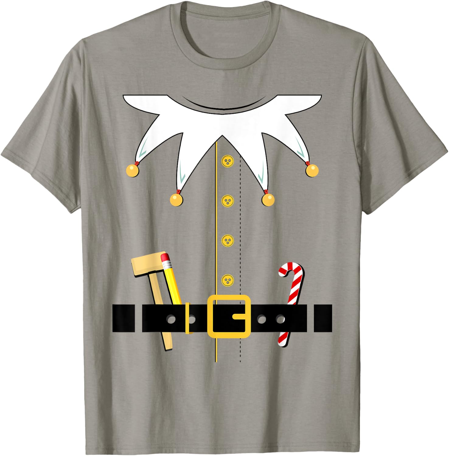 Elf Costume , Women, Boys, Girls, Kids, Youth T-Shirt - T-Shirt | Sand