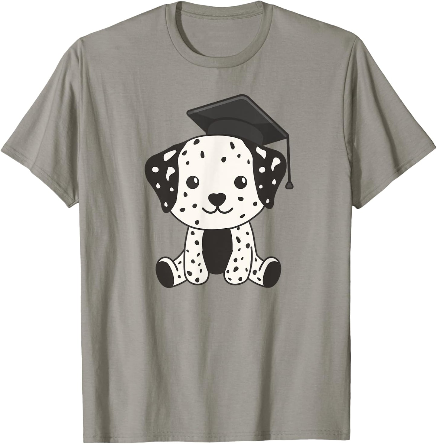 Kids School Kindergarten Dalmatian Graduation T-Shirt - T-Shirt | Sand