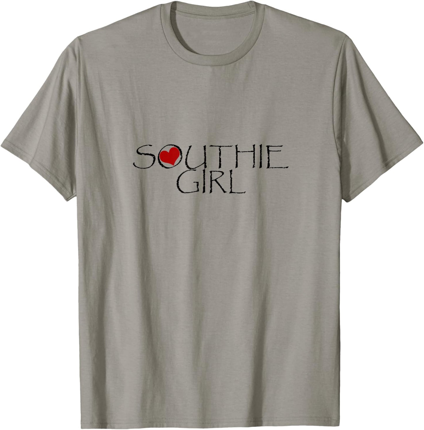 Southie Girl - With Heart T-Shirt - T-Shirt | Sand