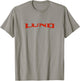Lund Fish Finder Logo White T-Shirt - T-Shirt | Sand