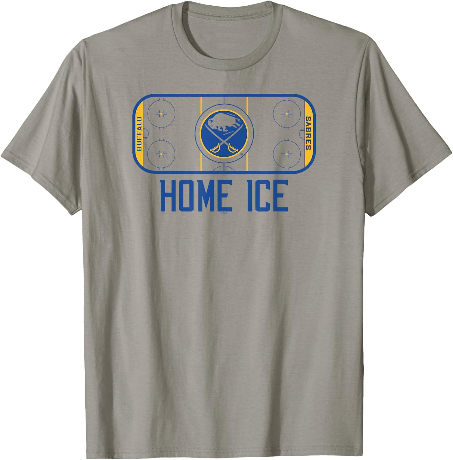 Buffalo Sabres Home Ice White Officially Licensed T-Shirt - T-Shirt | Sand
