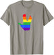 Star Trek Pride Vulcan Salute T-Shirt - T-Shirt | Sand