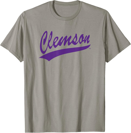 Elite Authentics Clemson Tigers Classic Logo Orange -Adult T-Shirt - T-Shirt | Sand