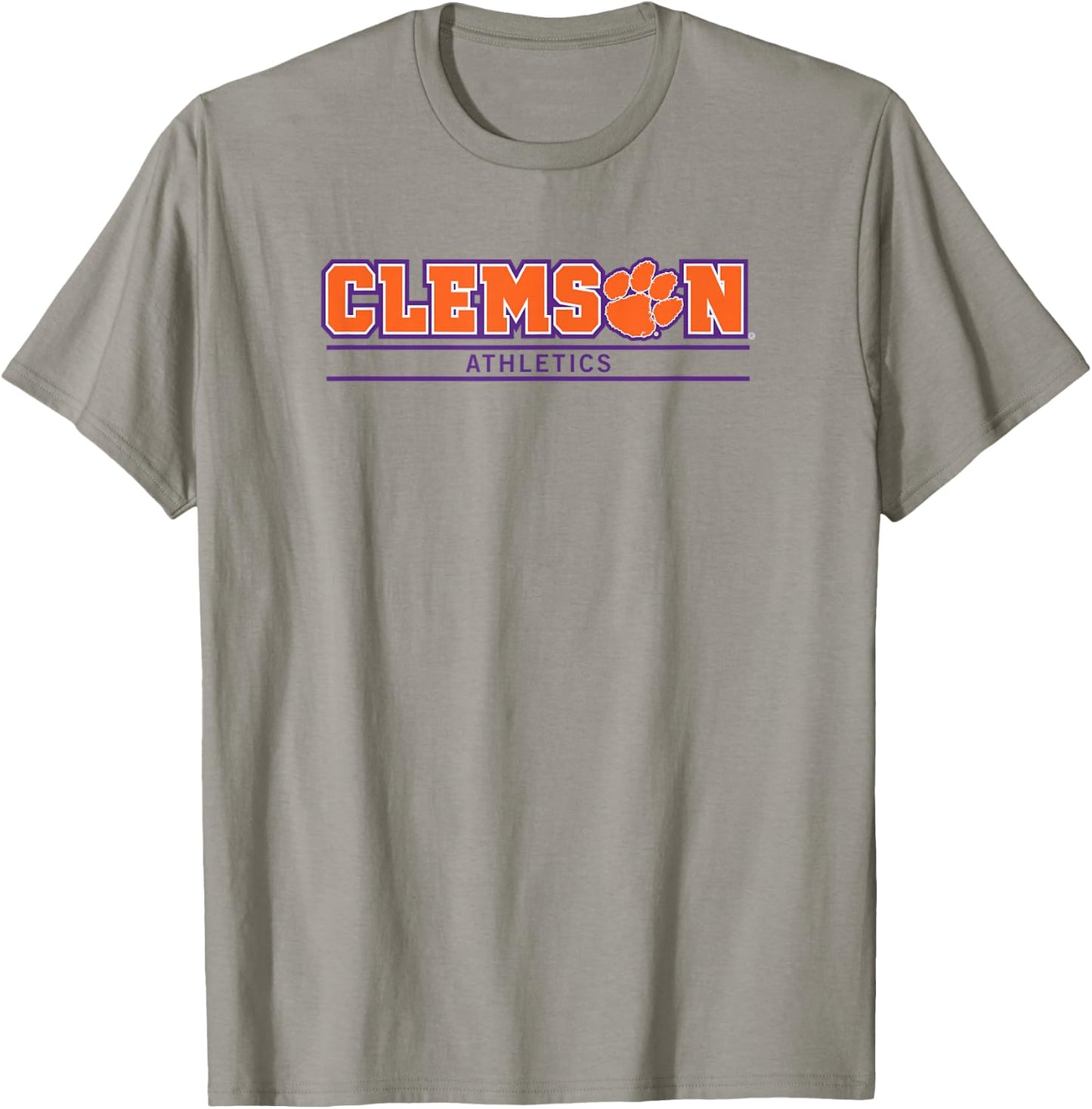 Clemson Tigers Athletics Gray Officially Licensed T-Shirt - T-Shirt | Sand