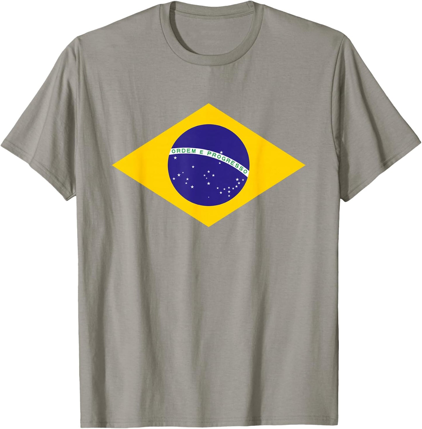 Vintage Brasil Brazil Flag - Brazilian Flag Men Women Kids T-Shirt - T-Shirt | Sand