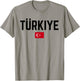 TÜRKIYE Flag | Men Women Kids | TURKEY TÜRKIYE T-Shirt - T-Shirt | Sand