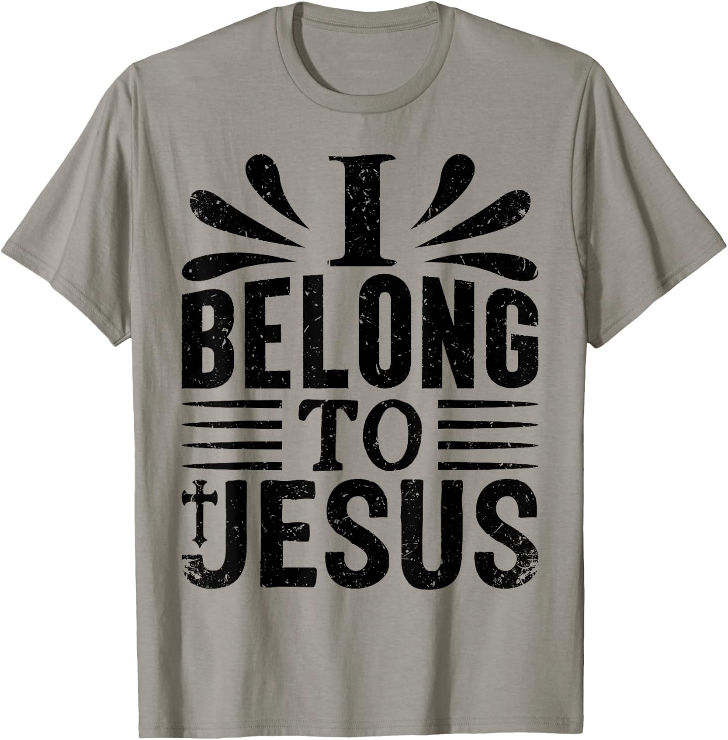 I belong to Jesus T-Shirt - T-Shirt | Sand