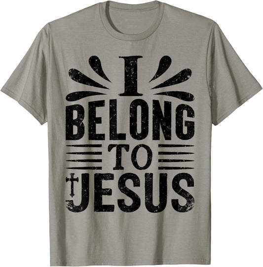 I belong to Jesus T-Shirt - T-Shirt | Sand