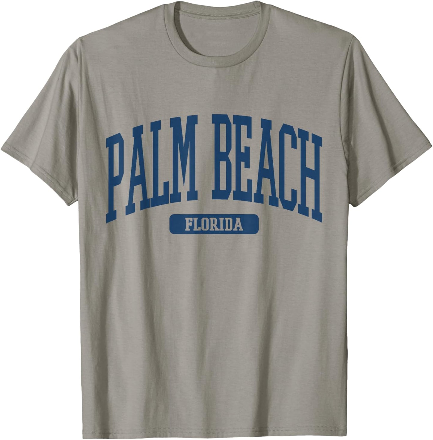 Palm Beach Florida Souvenir Beach Classic, Minimalist T-Shirt - T-Shirt | Sand