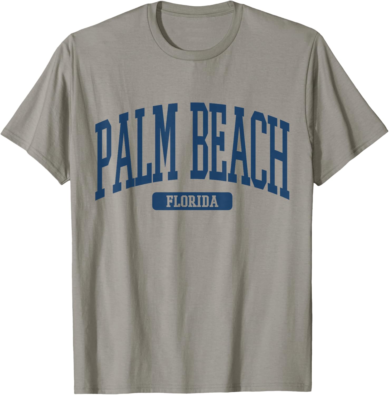 Palm Beach Florida Souvenir Beach Classic, Minimalist T-Shirt - T-Shirt | Sand